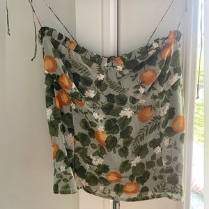 Reformation Tie Shoulder Shirt